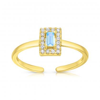 Cz Engagement Ring, Gold Solitaire Cz Ring,..